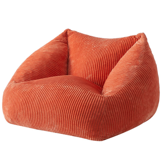 Mainstays by Becky G. & Alejandra Ribbed Plush Compressed Foam Chair, Green