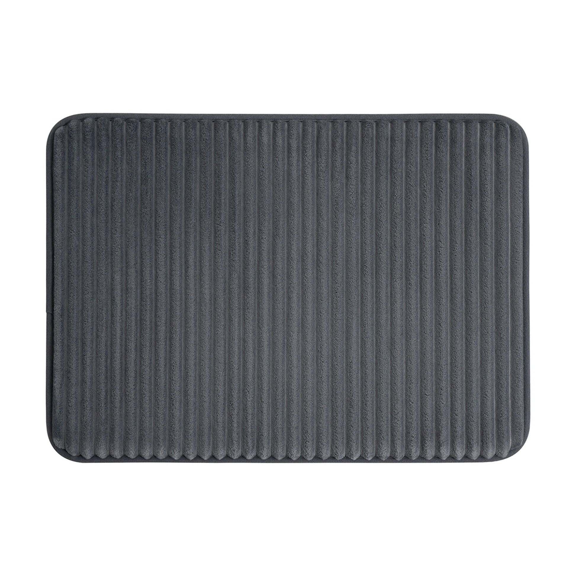 Mainstays Grey 2-Piece Performance Foam 20"x 32" Bath Rug Set