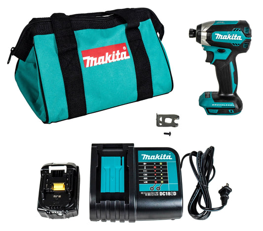 Makita 18V LXT Li-Ion Brushless Cordless Impact Driver Kit 3.0Ah XDT131