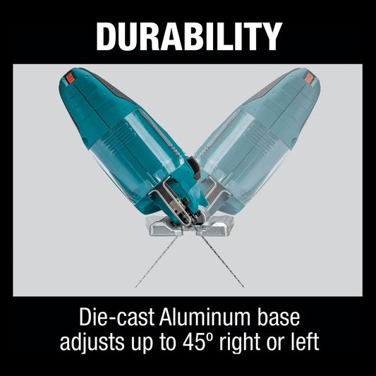 Makita 4329K - 120V 3.9A Corded Variable Speed D-Handle Jig Saw