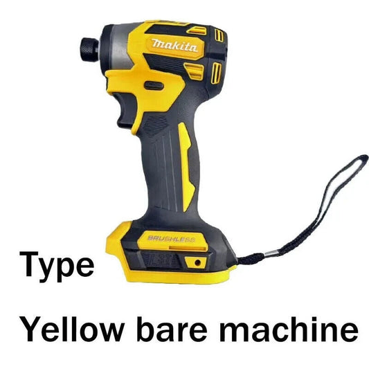 Makita DTD173 Cordless Impact Driver 18V LXT BL Brushless Motor Electric Drill (Tool Only)-Yellow