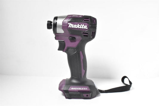 Makita DTD173 Cordless Impact Driver 18V Screwdriver Torque Wrench 180N  Brushless Motor Electric Drill (Tool Only)-Claret