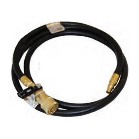 Marshall Excelsior Mer14Tcqdmp-72P Quick Disconnect Lp Hose 1/4 inch X 1/4 inch Marshall Excelsior MER14TCQDMP-72P Black