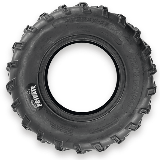 Master Private 25x8.00-12 6 Ply Tubeless