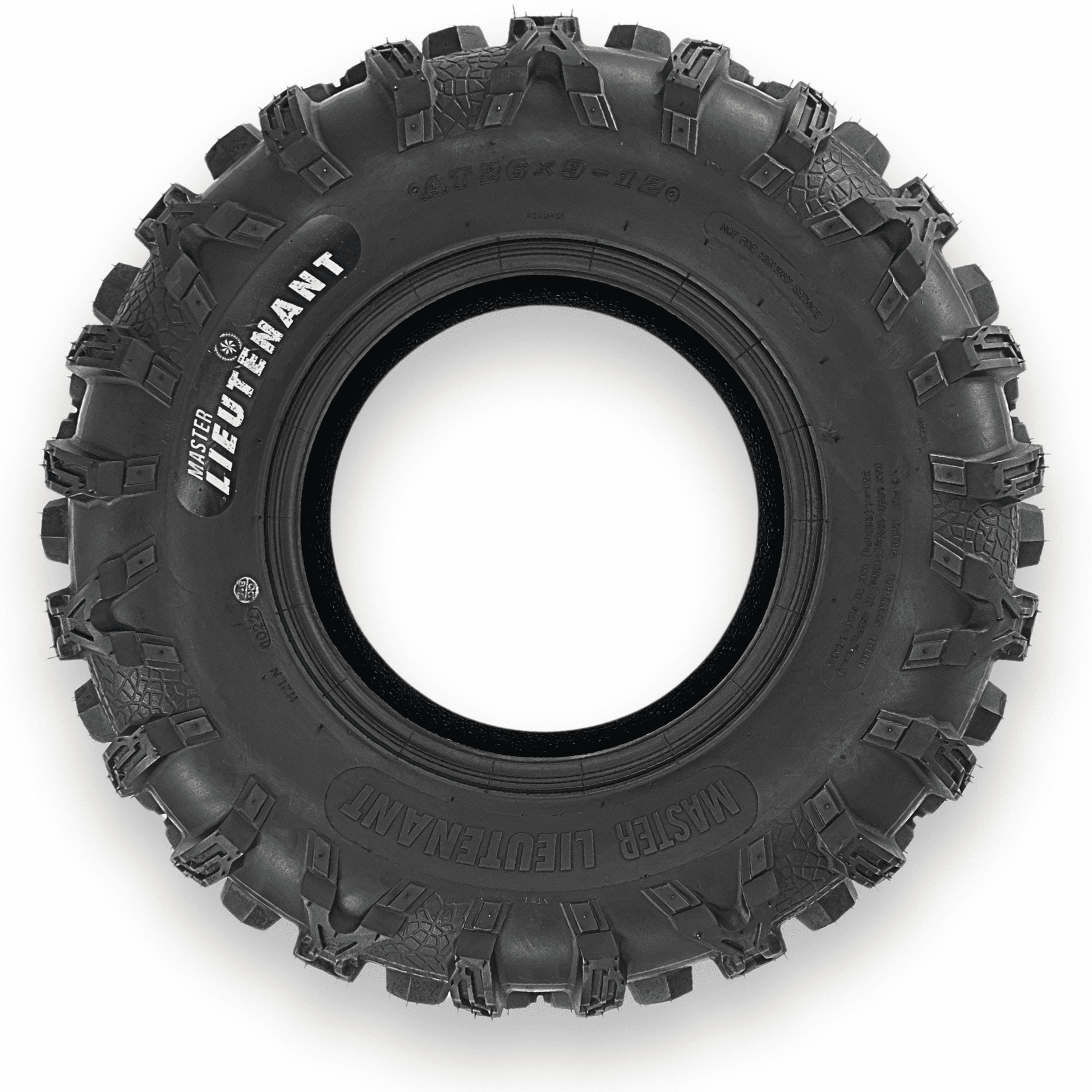 Master Lieutenant 26x9.00-12 6 Ply Tubeless