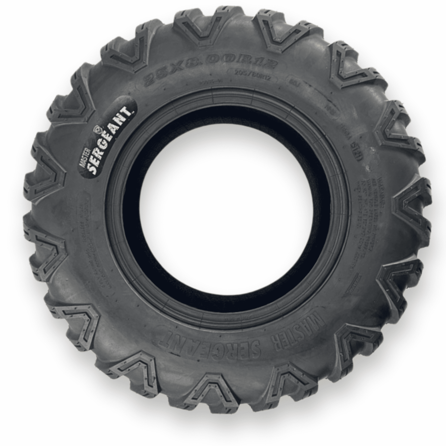 Master Sergeant 25x8.00R12 6 Ply Tubeless