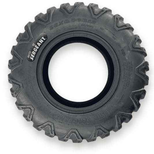Master Sergeant 25x8.00R12 6 Ply Tubeless