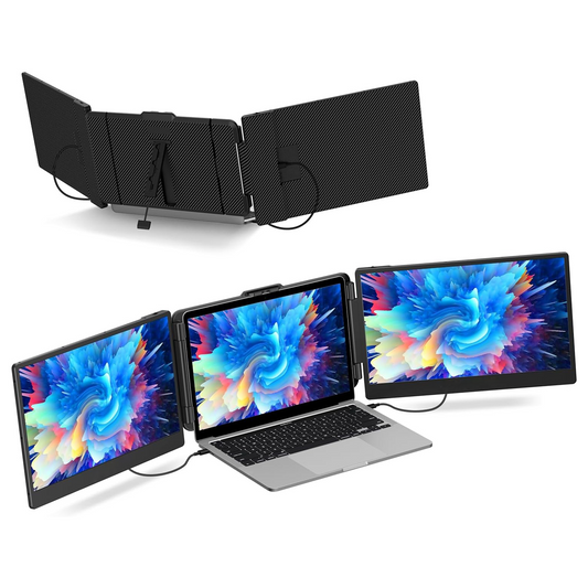 Maxfree Dual Monitor for 13-17'',1080P FHD Portable 14'' Laptop Monitor Plug & Play(2nd hand)