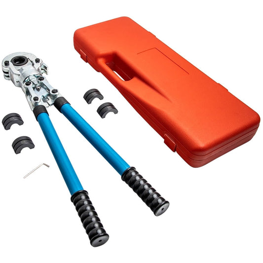 BFO Pipe Press Pipe Crimper Plumbing Tube Copper Tool 3 Dies 1/2" 3/4" 1" Set