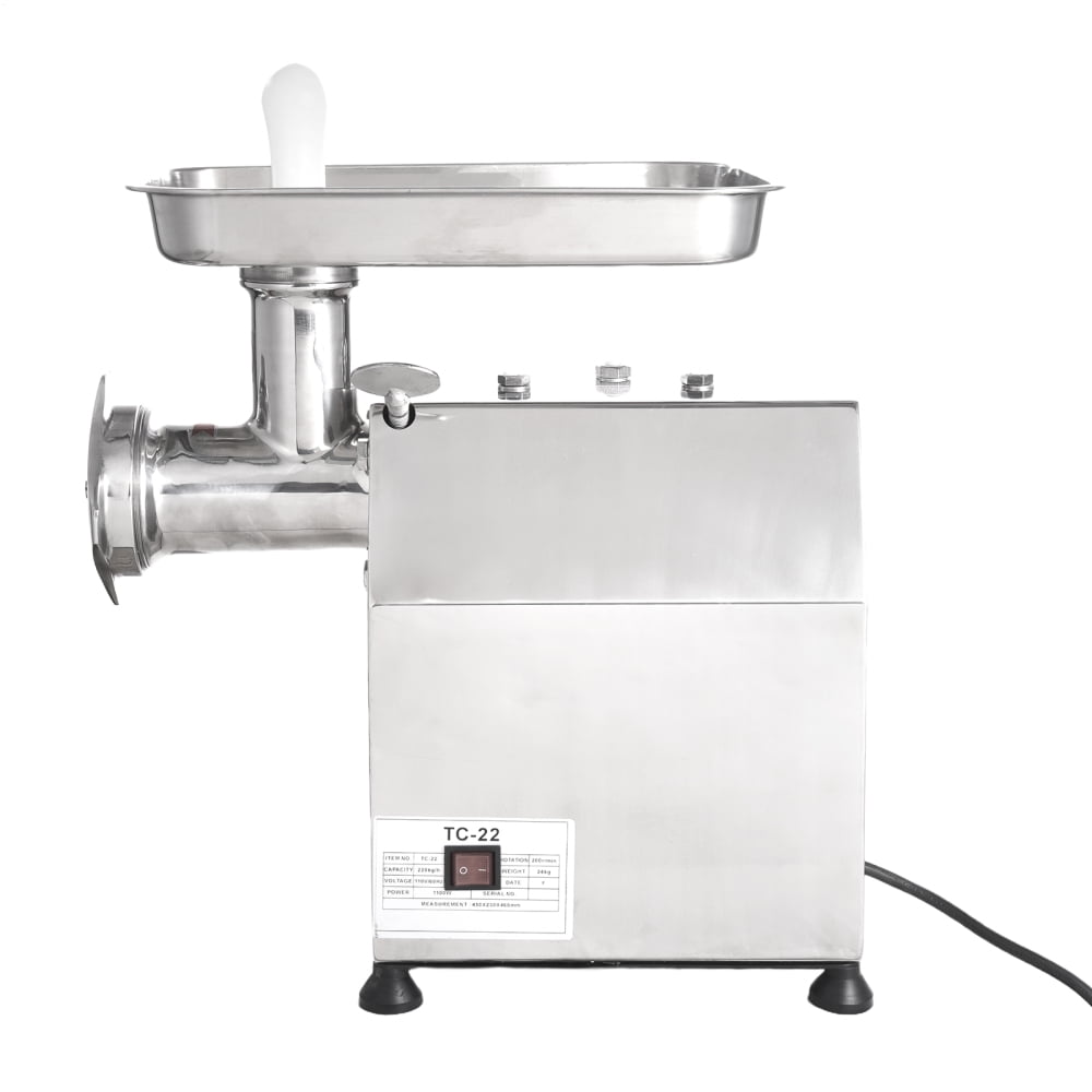 Meat Grinders for Home Use, Heavy Duty Stainless Steel 0.5Hp Meat Mincer, 600W Commercial Food Grinder for Regular Use, Electric Slicer for Pork, Beef, Lamb