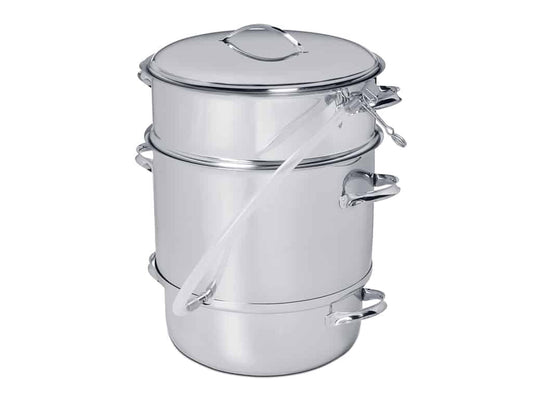 Mehu-Liisa 11 Liter Stainless Steel Steam Juicer. Made in Finland