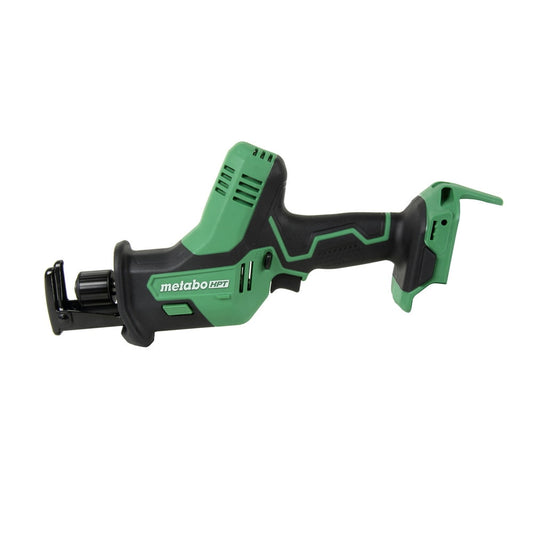 Metabo HPT 18V MultiVolt Cordless Reciprocating Saw | One-Handed Design | 3,200 Strokes Per Minute | Accepts Reciprocating or Jig Saw Blades | Lifetime Tool Warranty | CR18DAQ4