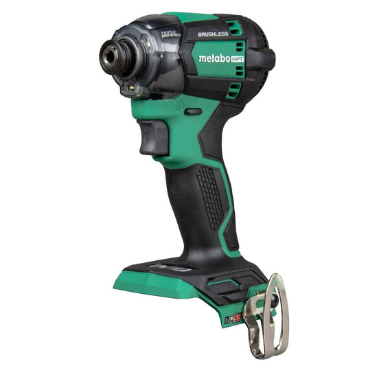 Metabo HPT 18V MultiVolt™ Cordless Triple Hammer BOLT Impact Driver | 1/4-Inch Hex | Tool Only - No Battery | WH18DCQ4 C55