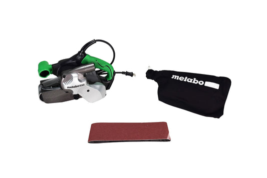 Metabo HPT Belt Sander | 3 x 21 Inch | For Woodworking | Variable Speed | 9.0 Amp Motor | Soft Grip | 5-Year Warranty | SB8V2