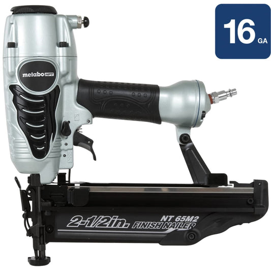 Metabo HPT Pneumatic 16-Ga Finish Nailer, 2-1/2-In, NT65M2S