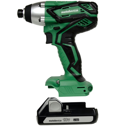 Metabo HPT WH18DGL 18V Impact Driver with BSL1815 18V 1.5Ah Battery