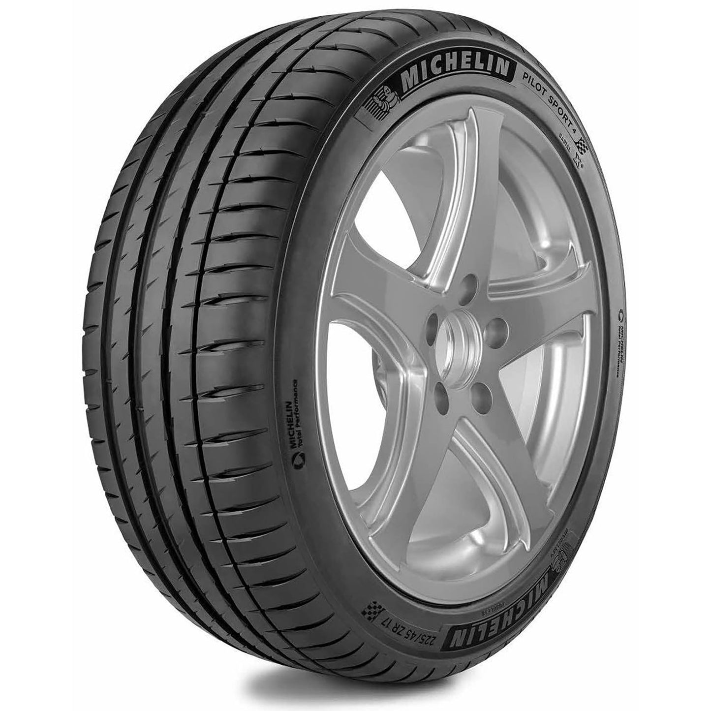 Michelin Pilot Sport 4 205/55ZR16 (91Y) Fits: 2012-13 Honda Civic EX-L, 2014-15 Honda Civic EX