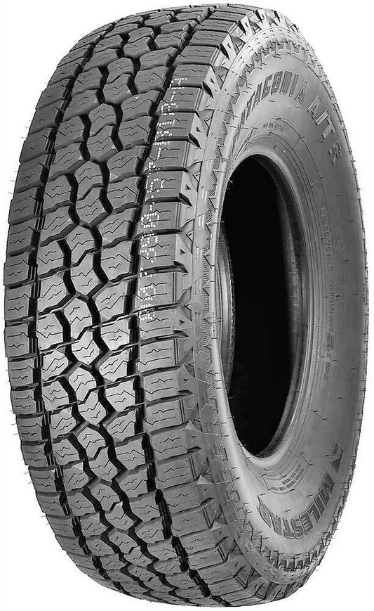 Milestar Patagonia A/TR All-Terrain Tire - 245/65R17 107T Fits: 2004 Jeep Grand Cherokee Overland, 2019 Jeep Cherokee Trailhawk Elite