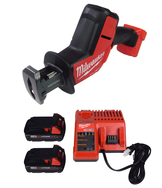 Milwaukee 2719-20 Reciprocating saw,2Pc. 48-11-1820 2Ah Batt, 48-59-1812 Charger