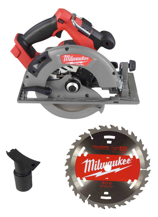 Milwaukee 2732-20 M18 18V, 7-1/4 Circular Power Saw 15A, 5800 RPM