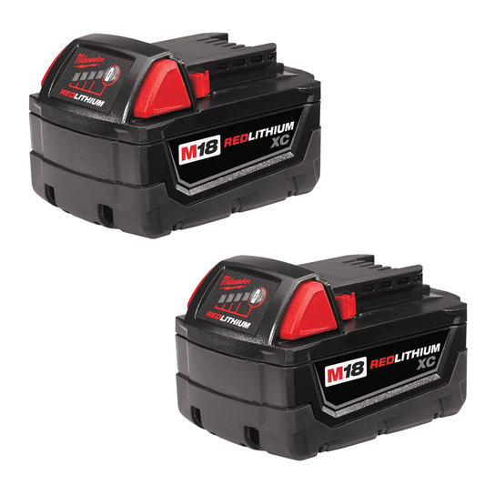 Milwaukee 48-11-1822 M18 REDLITHIUM High Capacity 3.0Ah Battery Pack (2pc)