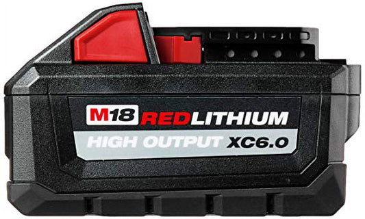Milwaukee 48-11-1865 M18 REDLITHIUM HIGH OUTPUT XC 6 Ah Lithium-Ion Battery