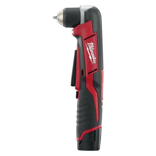 Milwaukee M12 3/8" 12V Cordless Right Angle Drill Driver Kit 2415-21 with 1.5Ah Battery & Charger