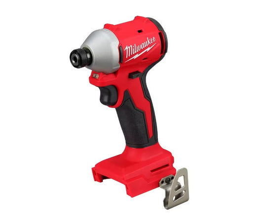 Milwaukee 3650-20 M18 18V Lithium-Ion Brushless Cordless 1/4 in. Compact Impact Driver (Tool Only)