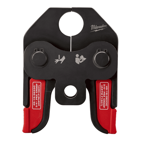 Milwaukee Tool M18 3/4" PEX Crimp Jaw for M18 Short Throw Press Tool