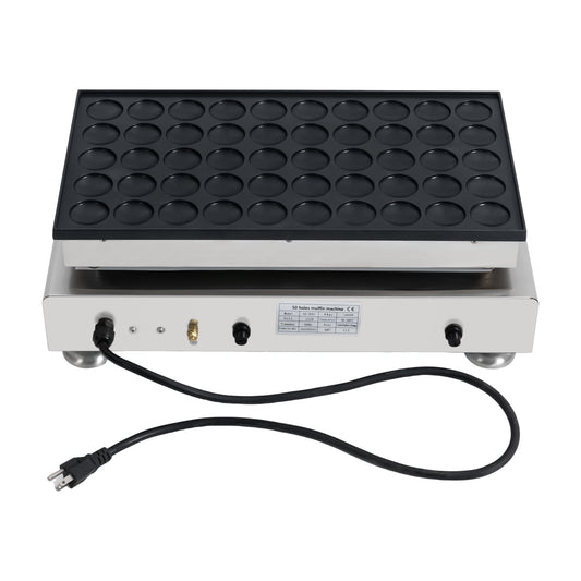 Mini Dutch Pancake Maker Waffle Pancakes Baker, Commercial, Non-Stick Surface