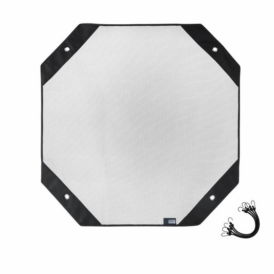 Modern Leisure Basics Universal Air Conditioner Cover, Mesh Topper, 36" Square, Light Gray