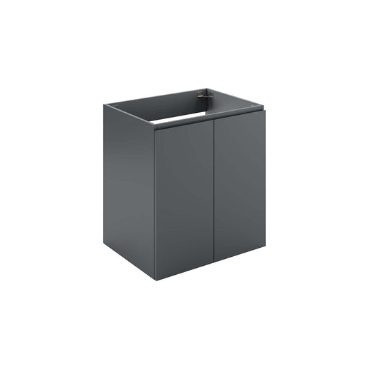 Vitality 24" Wall-Mount Bathroom Vanity-EEI-5557-GRY