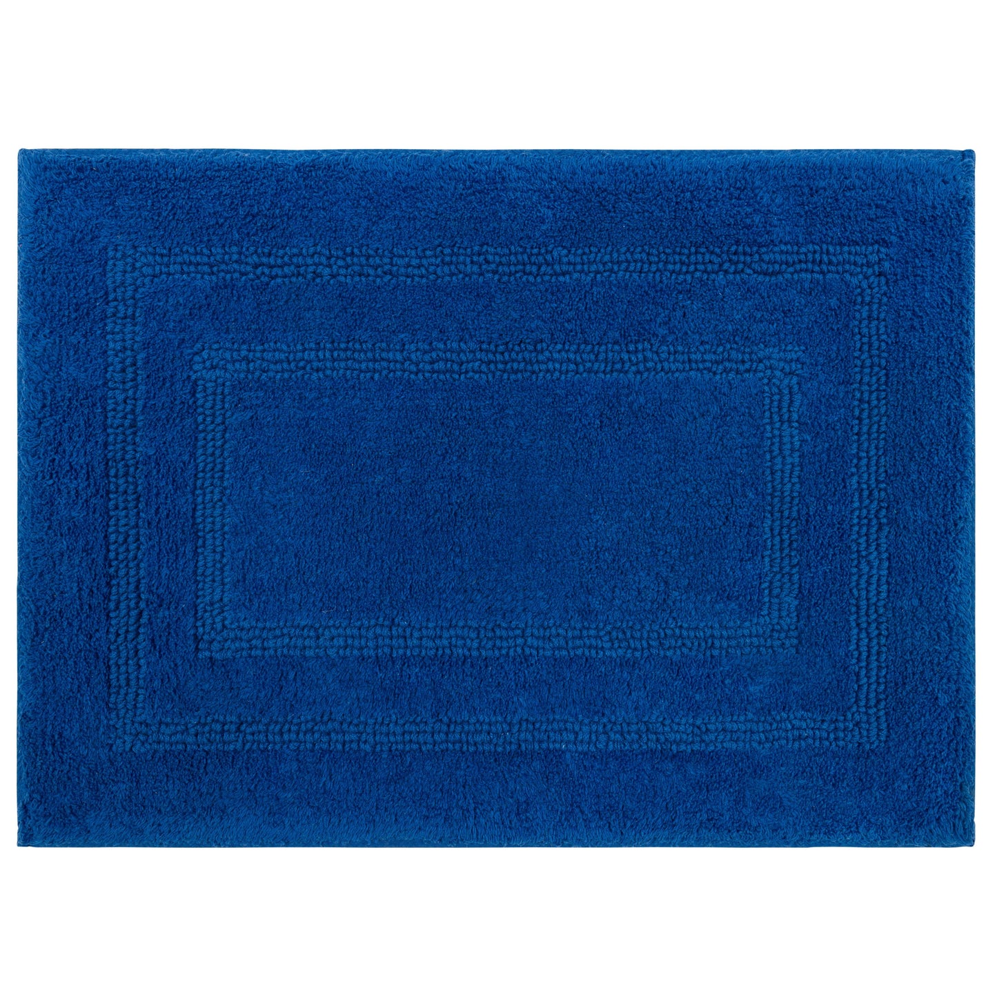 Mohawk Cotton Bath Mat Soft Absorbent Quick Dry Machine Washable Bathroom Mat, Cobalt, 21" x 34"