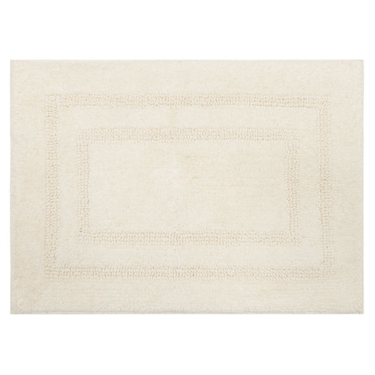 Mohawk Cotton Bath Mat Soft Absorbent Quick Dry Machine Washable Bathroom Mat, Natural, 21" x 34"