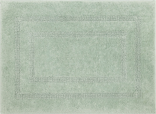Mohawk Cotton Bath Mat Soft Absorbent Quick Dry Machine Washable Bathroom Mat, Seaglass, 21" x 34"