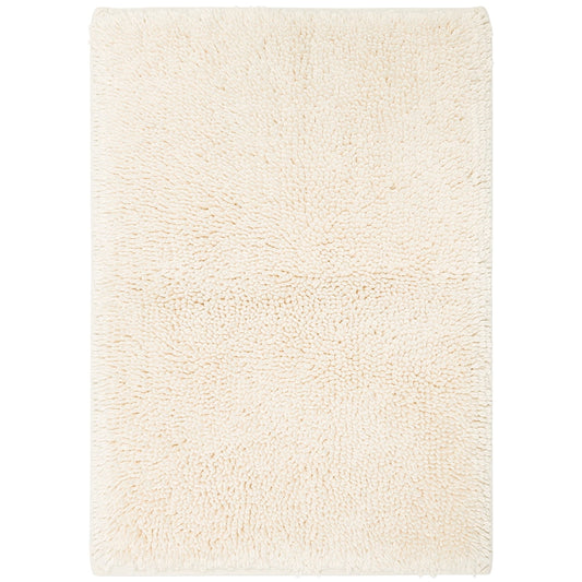 Mohawk Home Classic Cotton Plush Stain/Fade Resistant Non-Slip Washable Bath Mat, Parchment, 1' 9" X 2' 10"
