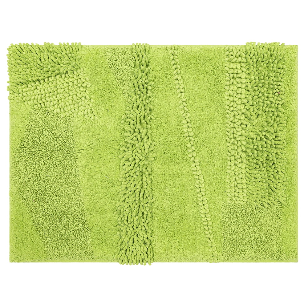 Mohawk Home Composition Cotton Bath Mat, Fiesta Lime, 2' 3" x 3' 9"