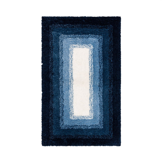 Mohawk Home Ombre Plush Pile Stain/Fade Resistant Non-Slip Machine Washable Bath Mat, Twilight, 2' 3" x 3' 9"