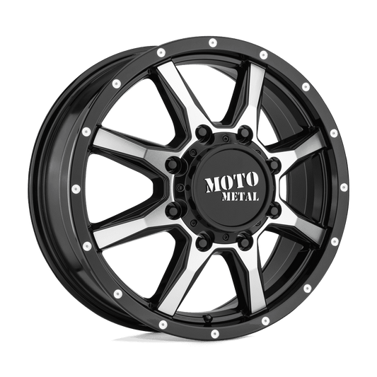 Moto Metal Cast Aluminum Rim MO995 20X8.25 8X210 G-BLK MACH 127MM, MO995208893127