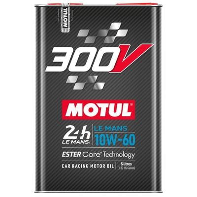 Motul Usa MTL110865, 300V Le Mans Oil 10W60 5 Liter Performance Racing