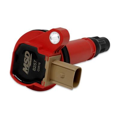 Msd Ignition 8257, Coil 1Pk Ford Eco-Boost 3.5L V6 11-16   Red Performance