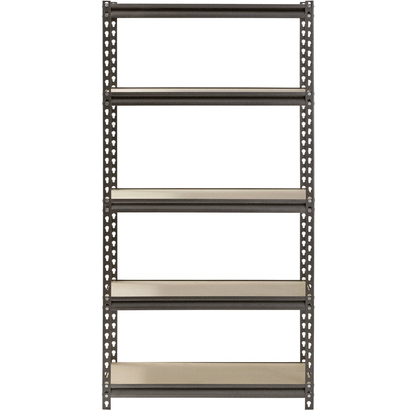 EstanterÃ­a Musculosa de Acero de 5 Repisas, Veta Plateada, 12" D x 30" W x 60" H