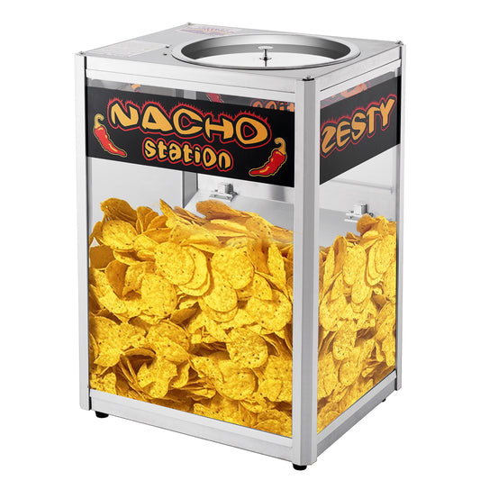 Nacho Machine Food Warmer - Silver