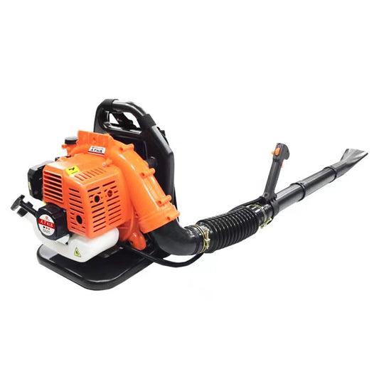 New  1250W 7000r/min Orange Commercial Gas Powered Grass Lawn Blower Backpack Leaf Blowing Machine 2 Stroke