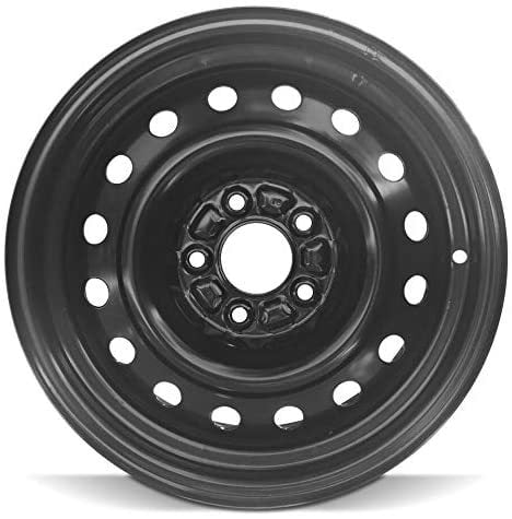 New 16x6.5 inch Wheel for Mercury Milan (06-11) Black Painted Steel Rim