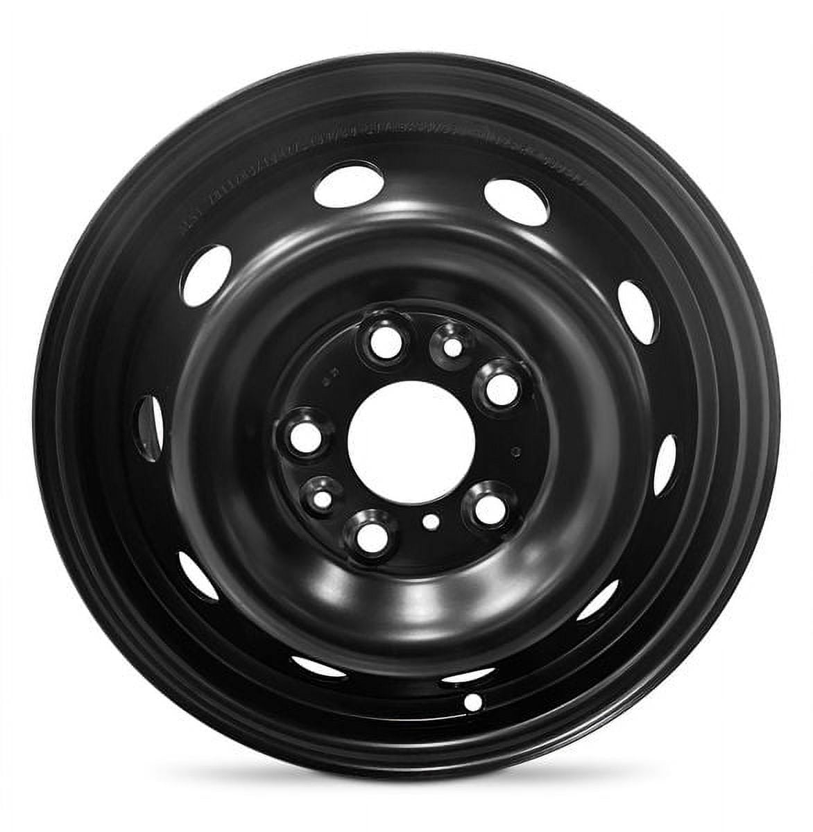 New 16x6 inch Wheel for Dodge Promaster 2500 (14-19) Black Painted Steel Rim