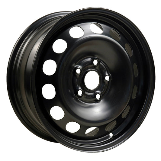 New Aftermarket  Painted Black Steel Wheel 16 x 6.5 1K0601027A03C fits 2006-2007 Volkswagen Golf