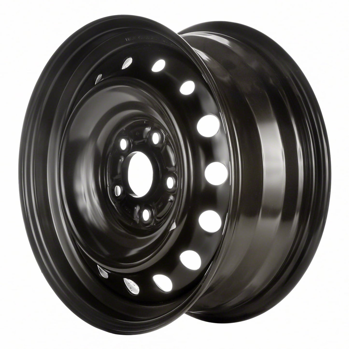 New Aftermarket  Painted Black Steel Wheel 16 x 6.5 42700SNAA01 fits 2006-2011 Honda Civic