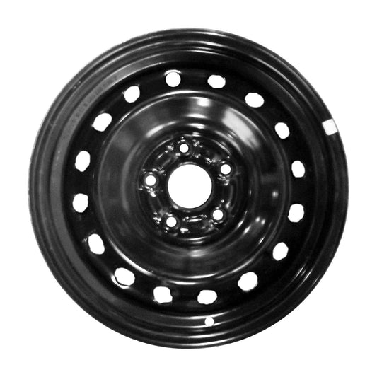 New Aftermarket  Painted Black Steel Wheel 16 x 7 16 Hole Style fits 2016-2024 Honda Civic