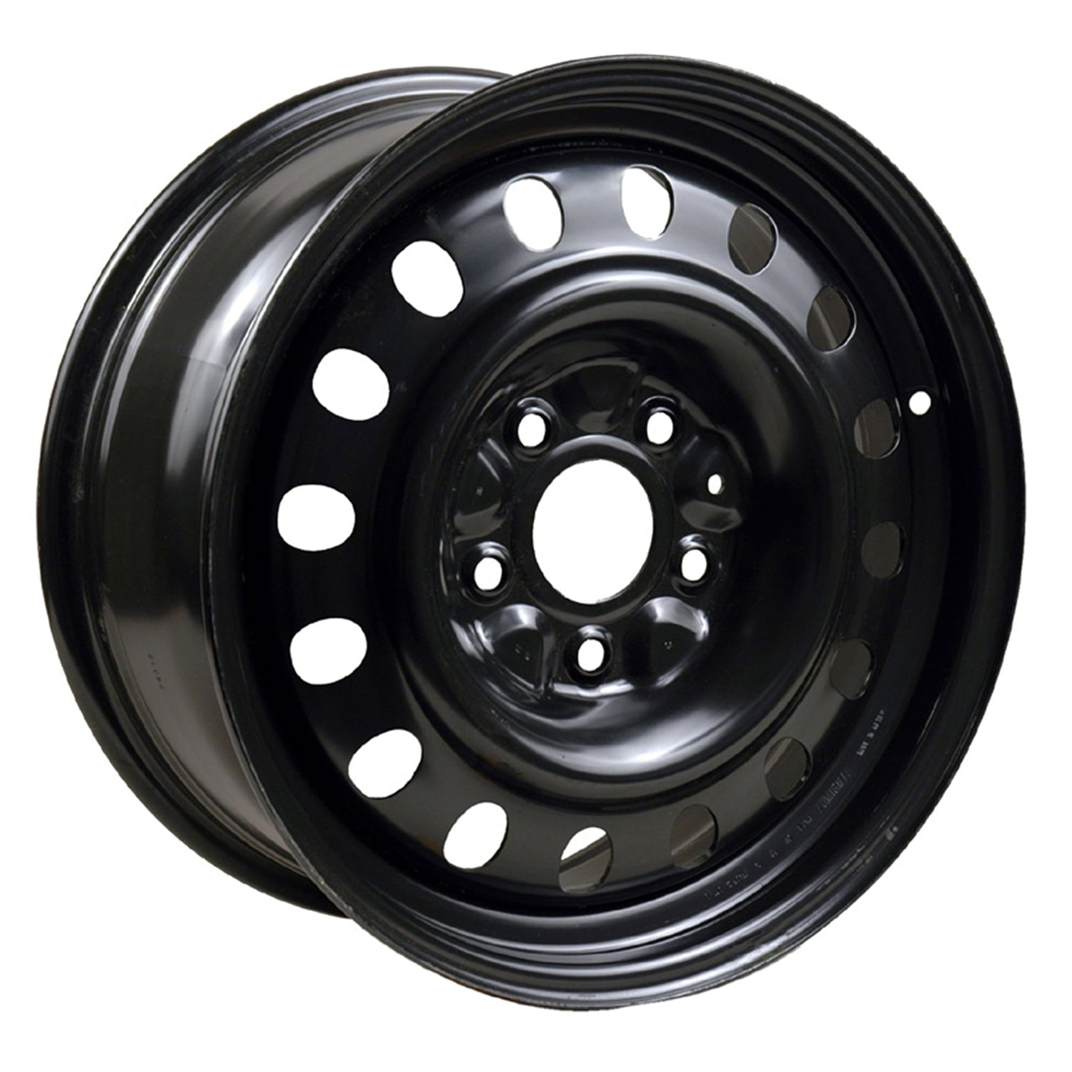 New Aftermarket  Painted Black Steel Wheel 17 x 7.5 16 Slot Style fits 1999-2004 Jeep Grand Cherokee
